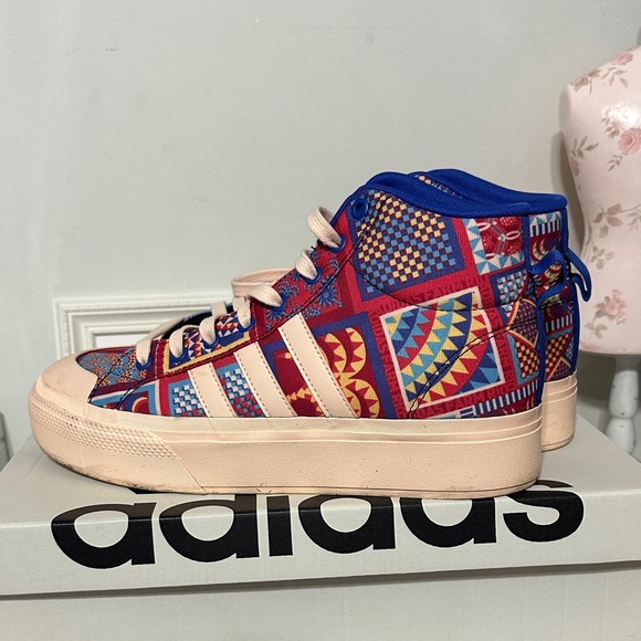 Adidas Colorful Farm Rio High-Tops - Picture 2 of 5